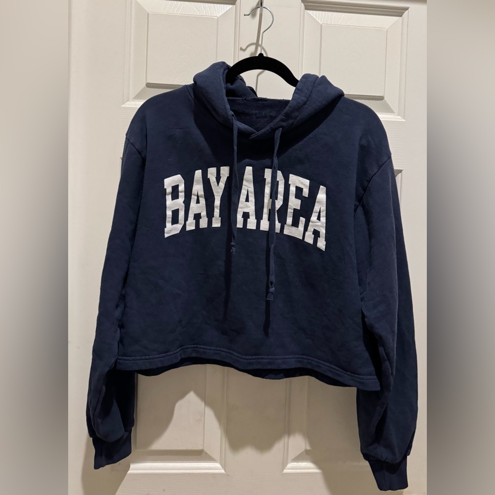 John Galt Bay Area cropped hoodie